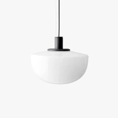 Modern Glass Globe Pendant Light – Elegant Lighting for Kitchens & Dining Areas