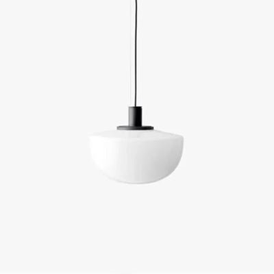 Modern Glass Globe Pendant Light – Elegant Lighting for Kitchens & Dining Areas