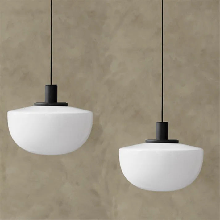 Modern Glass Globe Pendant Light – Elegant Lighting for Kitchens & Dining Areas