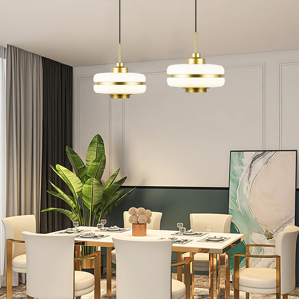 Nordic Luxury Glass Pendant Light – Minimalist Elegance for Modern Interiors