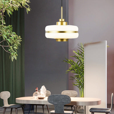 Nordic Luxury Glass Pendant Light – Minimalist Elegance for Modern Interiors
