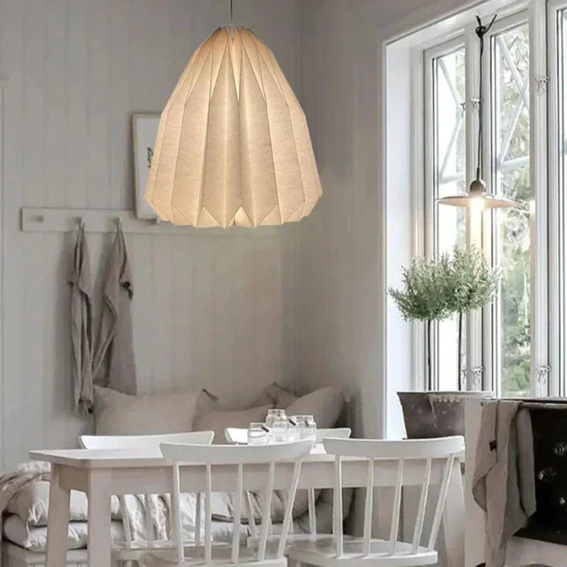 Origami Nordic Pendant Lamp – Minimalist Elegance and Warm Atmosphere