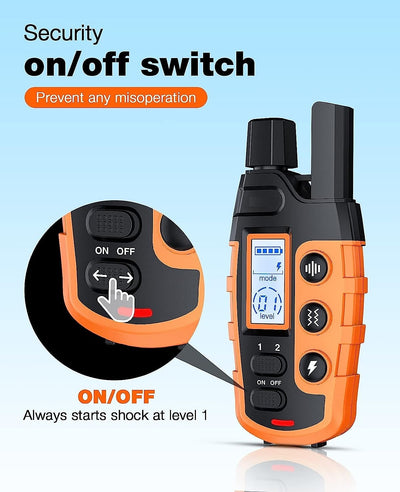Premium Dog Training Collar 1000m – Versatile and Effective Obedience Tool