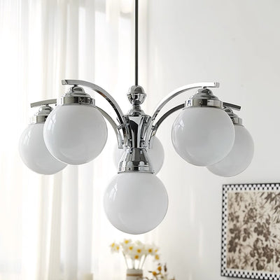 Retro Salamanca Chandelier – Glamorous Elegance in Soft Pastel Tones