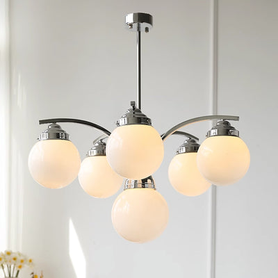 Retro Salamanca Chandelier – Glamorous Elegance in Soft Pastel Tones
