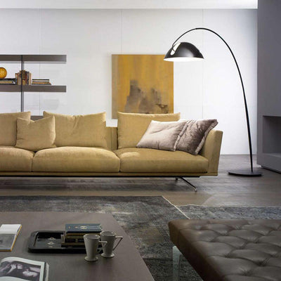 Verse Arc Floor Lamp – Sleek Adjustable Metal Lamp with Scandinavian Design