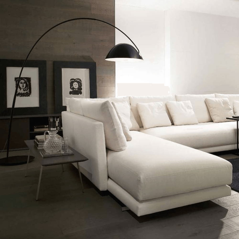 Verse Arc Floor Lamp – Sleek Adjustable Metal Lamp with Scandinavian Design
