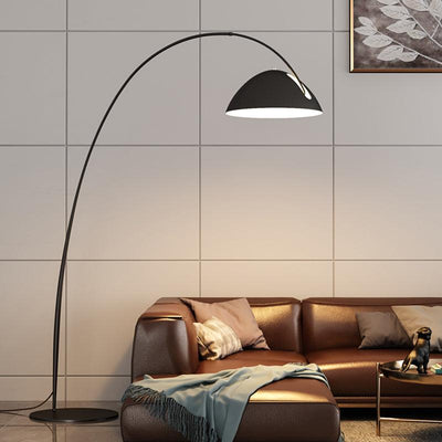 Verse Arc Floor Lamp – Sleek Adjustable Metal Lamp with Scandinavian Design