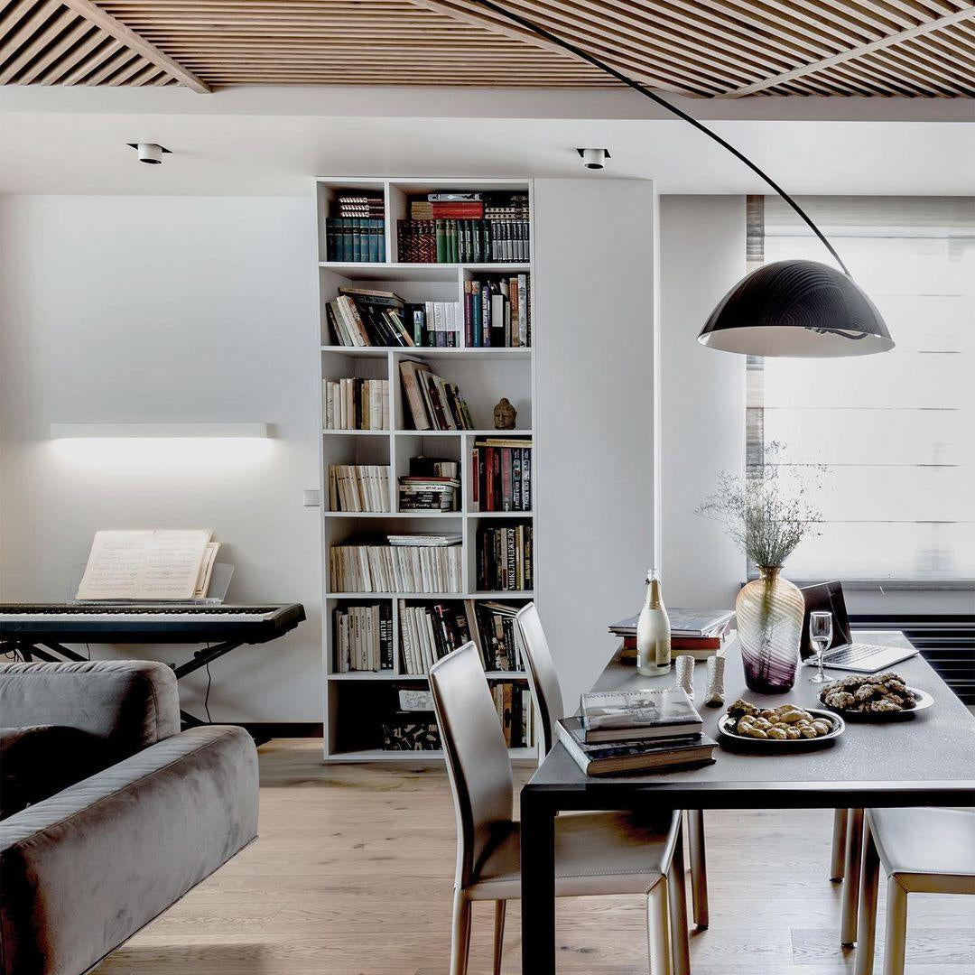 Verse Arc Floor Lamp – Sleek Adjustable Metal Lamp with Scandinavian Design