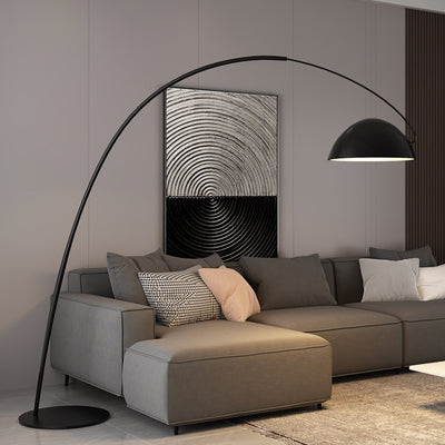 Verse Arc Floor Lamp – Sleek Adjustable Metal Lamp with Scandinavian Design