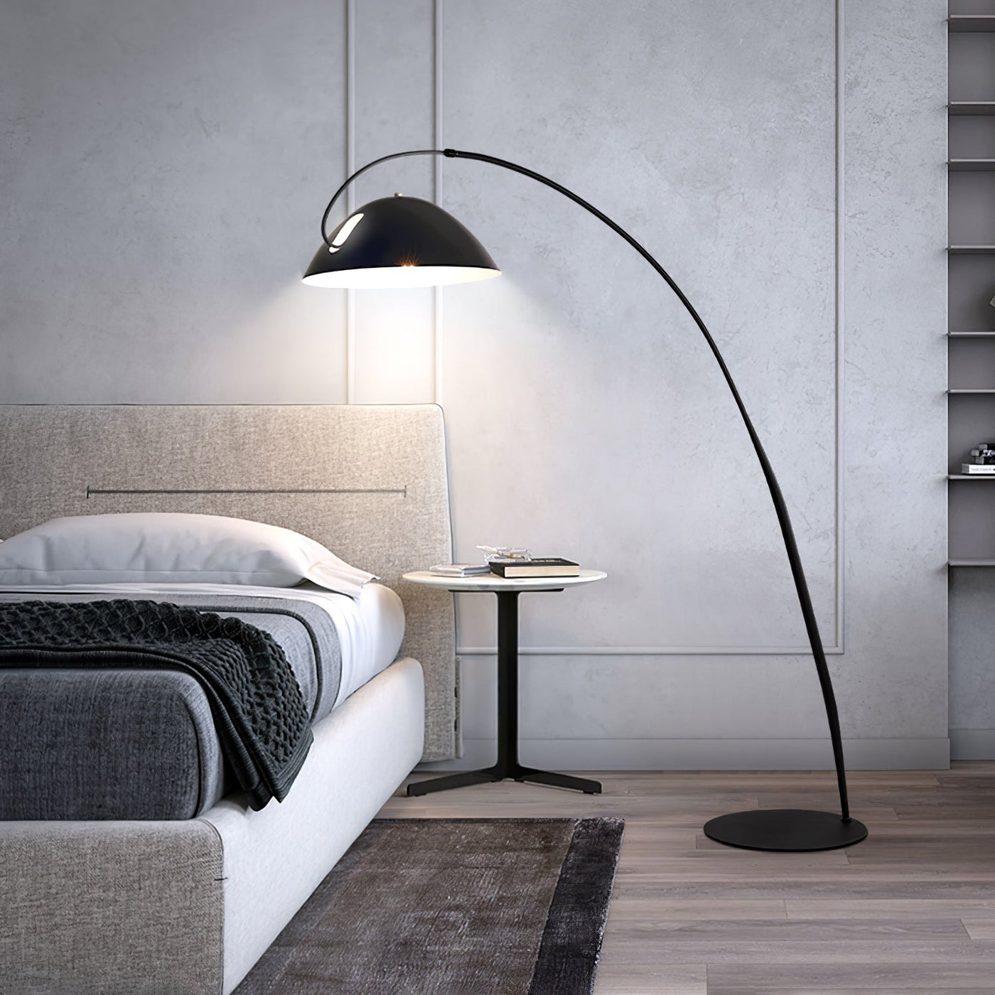 Verse Arc Floor Lamp – Sleek Adjustable Metal Lamp with Scandinavian Design