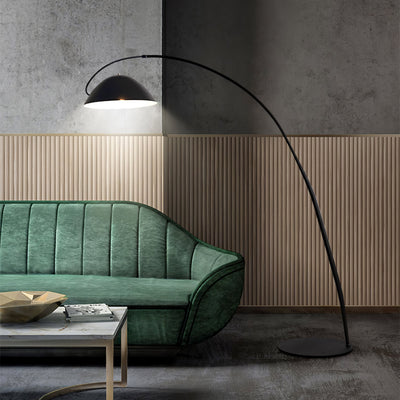 Verse Arc Floor Lamp – Sleek Adjustable Metal Lamp with Scandinavian Design