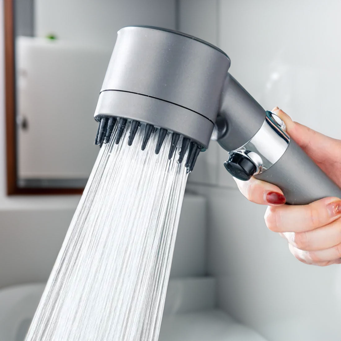 HydroZen Shower Head – Adjustable High-Pressure with Advanced Filtration for Healthy Skin & Hair