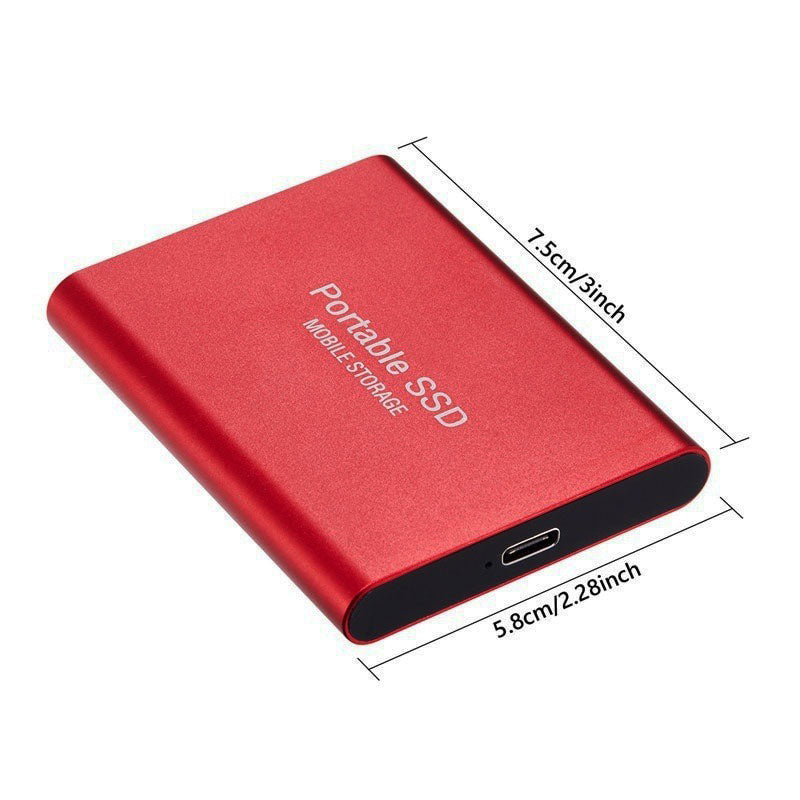 Portable SSD – Ultra-Fast Data Transfer with Shock Resistance and USB 3.1 Compatibility