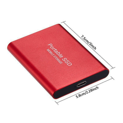 Portable SSD – Ultra-Fast Data Transfer with Shock Resistance and USB 3.1 Compatibility