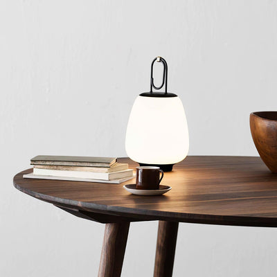 Portable Lantern Table Lamp – USB Rechargeable with Warm & Cool Light Modes