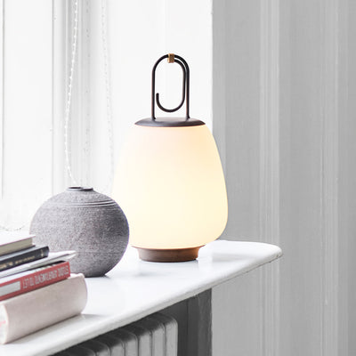 Portable Lantern Table Lamp – USB Rechargeable with Warm & Cool Light Modes