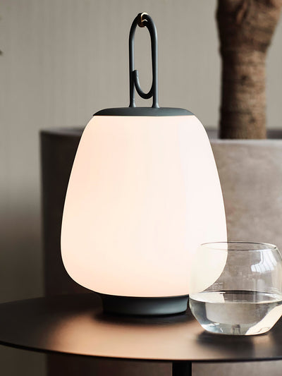 Portable Lantern Table Lamp – USB Rechargeable with Warm & Cool Light Modes