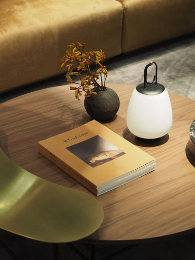 Portable Lantern Table Lamp – USB Rechargeable with Warm & Cool Light Modes