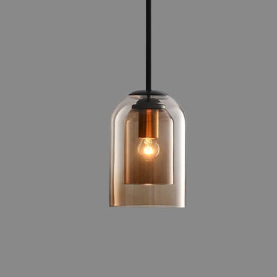 Elegant Colored Glass Pendant Lights – Modern & Sophisticated Ambiance