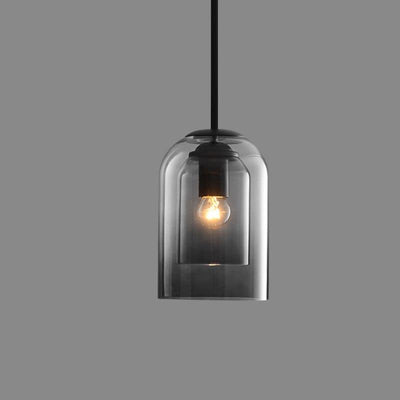 Elegant Colored Glass Pendant Lights – Modern & Sophisticated Ambiance