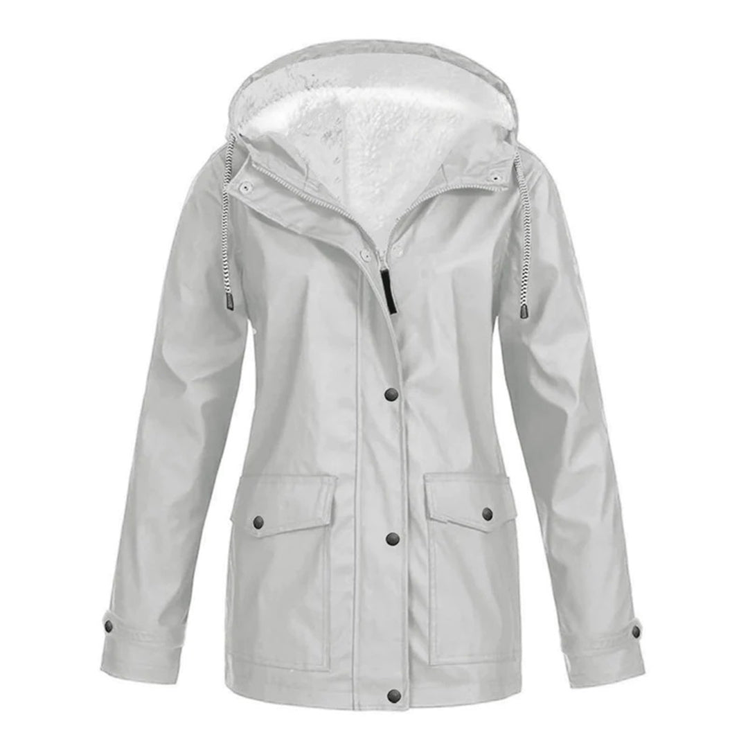Fleece-Lined Waterproof Mara Jacket – Stylish and Functional for Winter