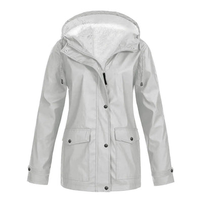 Fleece-Lined Waterproof Mara Jacket – Stylish and Functional for Winter