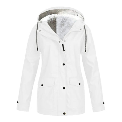 Fleece-Lined Waterproof Mara Jacket – Stylish and Functional for Winter