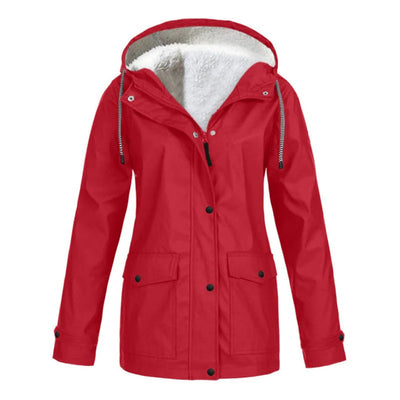 Fleece-Lined Waterproof Mara Jacket – Stylish and Functional for Winter