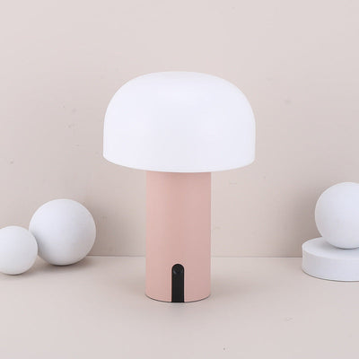 European Design Mushroom Lamp – Sleek & Wireless Touch-Control Table Light