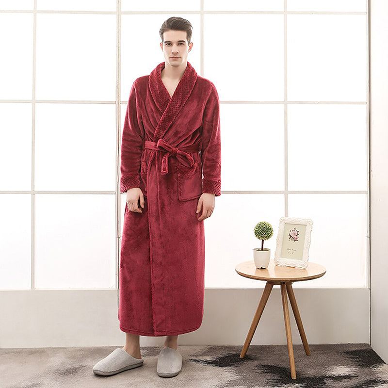 Quinna Long Robe – Luxurious Softness & Elegant Comfort