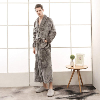 Quinna Long Robe – Luxurious Softness & Elegant Comfort