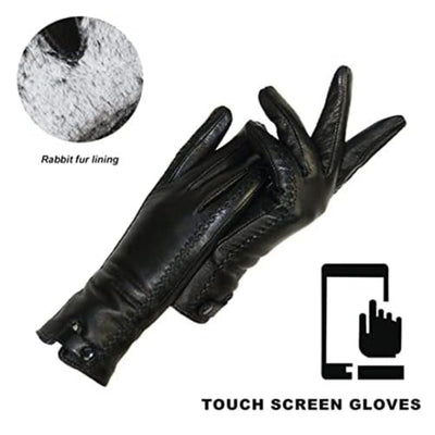 Amaya Leather Gloves – Vintage Elegance and Modern Warmth