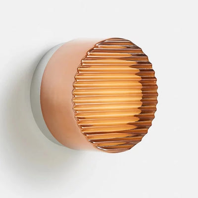 Modern Round LED Wall Light – Sleek Frosted Glass Design for Soft Ambience