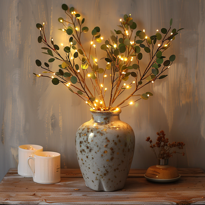 LED Light-Up Branches – Natural Elegance for Enchanting Decor