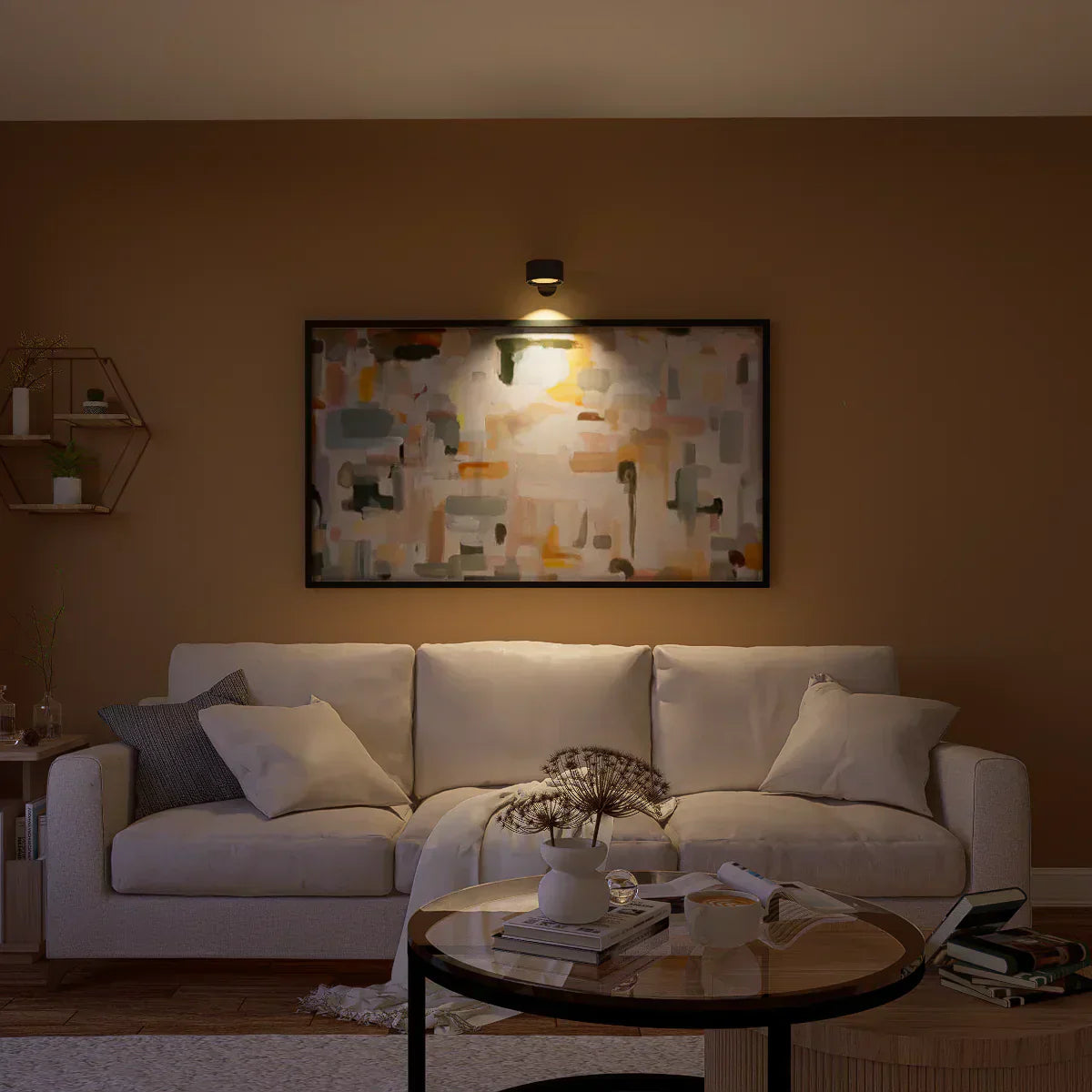 EasyStick™ Cordless Wall Light – Rechargeable, Dimmable & 360° Rotatable LED Lamp