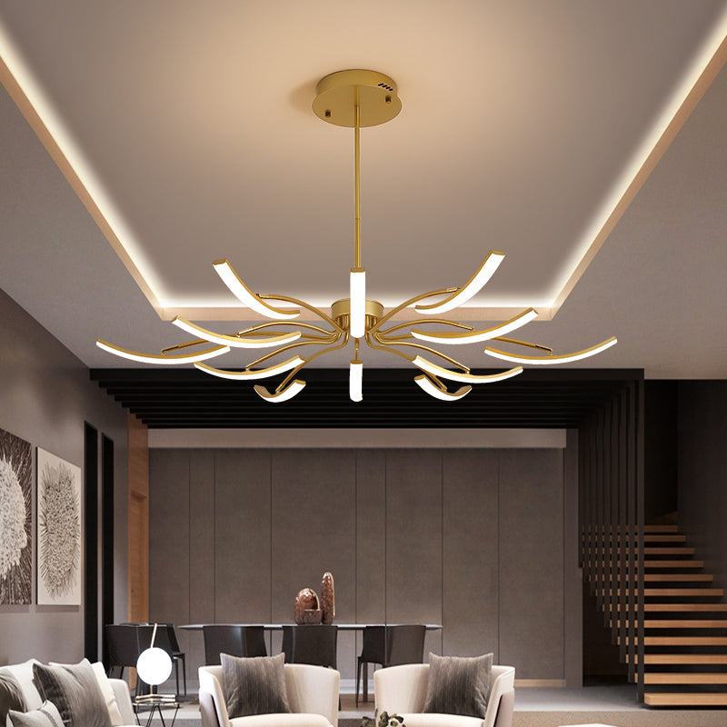 Luster Modern Ceiling Light – Elegant LED Design for Ambient Lighting