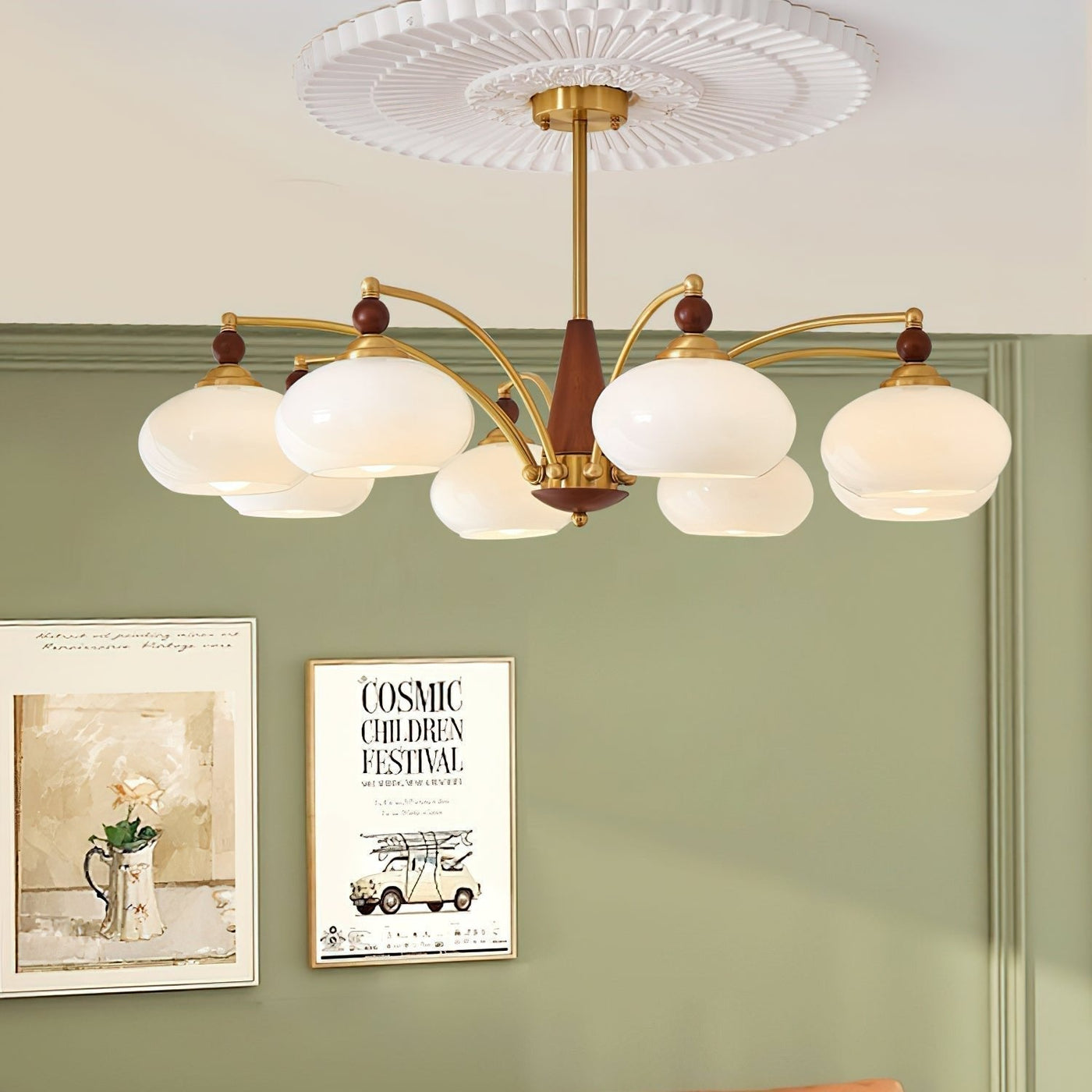 Retro Melodica Chandelier – Victorian-Inspired Elegance with Timeless Craftsmanship