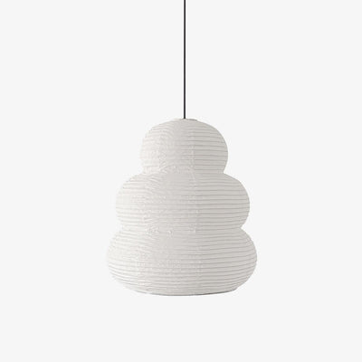 Rice Paper Pendant Light – Soft, Diffused Glow with Natural Elegance