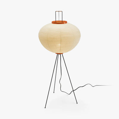 Rice Paper Floor Lamp – Minimalist Soft Glow Lighting for a Tranquil Ambience