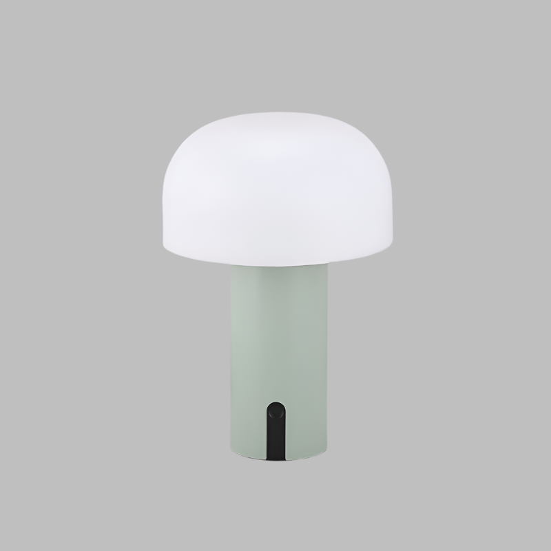 European Design Mushroom Lamp – Sleek & Wireless Touch-Control Table Light