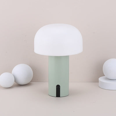 European Design Mushroom Lamp – Sleek & Wireless Touch-Control Table Light