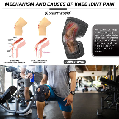 MoveEase Knee Brace – Adjustable Support for Pain Relief and Enhanced Mobility