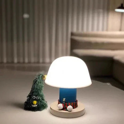 Mushroom LED Table Lamp – Whimsical Elegance with Soft Ambient Lighting