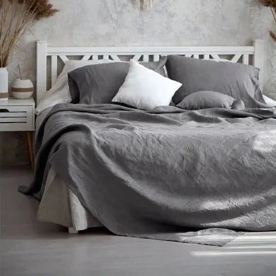 100% Pure Linen Sheets – Luxurious Comfort and Breathability for Restful Nights