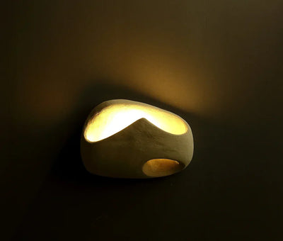 Edda Wall Lamp – Industrial Concrete-Inspired Art Deco Lighting