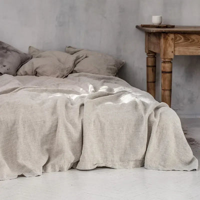 100% Pure Linen Sheets – Luxurious Comfort and Breathability for Restful Nights