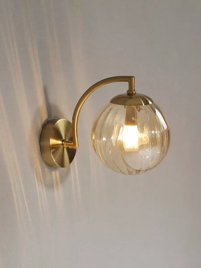 GlassLamp™ Luxury Wall Light – Elegant Glass Candelabra LED Fixture (Dimmable)