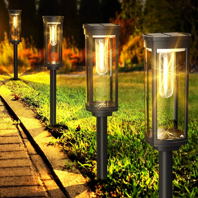 SolarGlow LED Lantern – Elegant Solar-Powered Outdoor Lighting