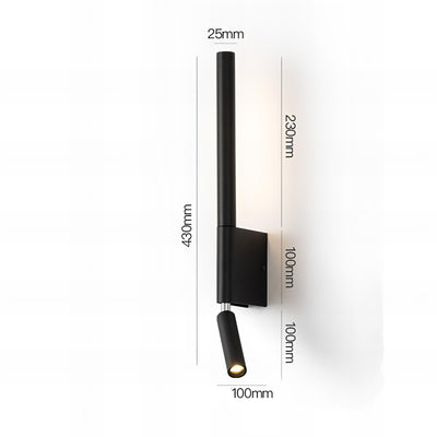 Liora - 330-Degree Rotating Wall Sconce for Bedside Table